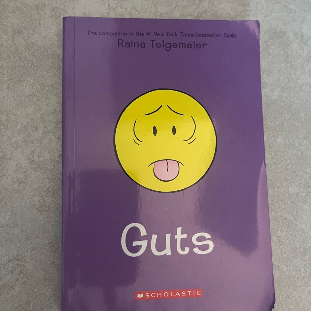 Guts by Raina Telgemeier Hardcover